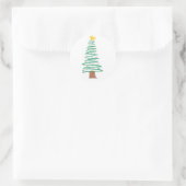 autocollant d'arbre de Noël (Sac)