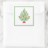 Autocollant d'arbre de Noël folklorique (Sac)