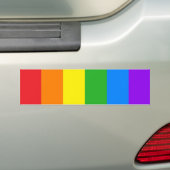 Autocollant d'arc-en-ciel (En voiture)