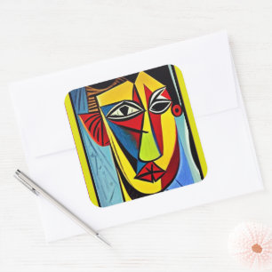 Autocollant d'art Abstrait