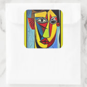 Autocollant d'art Abstrait (Sac)