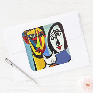 Autocollant d'art Abstrait