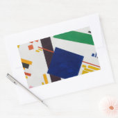 Autocollant d'art Abstrait Kazimir Malevich (Enveloppe)