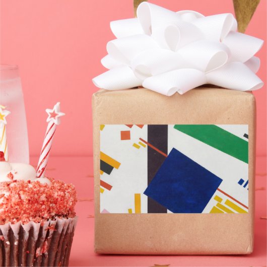 Autocollant d'art Abstrait Kazimir Malevich (Fête)