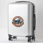 Autocollant d'art de moto à deux roues (Sur valise)