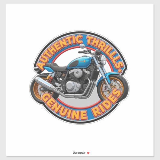 Autocollant d'art de moto à deux roues (Feuille)