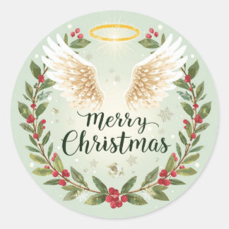 Autocollant d'art de Noël Impression Joyeux Noël