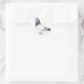Autocollant d'art d'oiseau de pigeon (Sac)