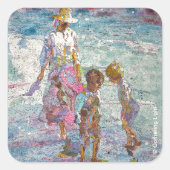 Autocollant d'art fin Gathering Light © (Devant)