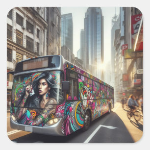 Autocollant d'art Graffiti