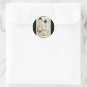 Autocollant d'art japonais ancien (Sac)