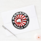 Autocollant d'art martial (Enveloppe)