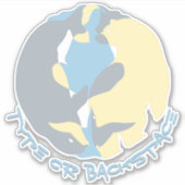 Autocollant d'art tribal pour la faune (Devant)