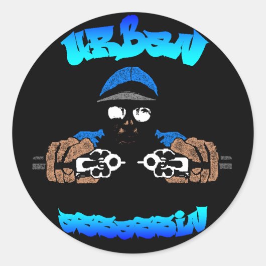 Autocollant d'Assassin urbain (Devant)