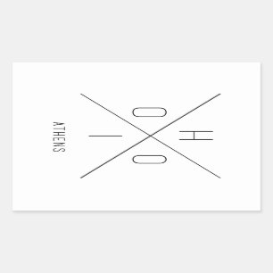 Autocollant d'Athènes Ohio