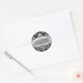 Autocollant de 25e anniversaire de mariage en Dama (Enveloppe)