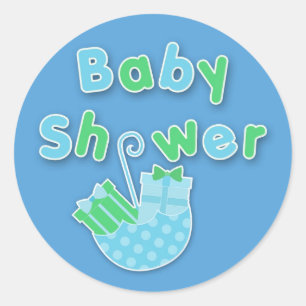 Autocollant de baby shower