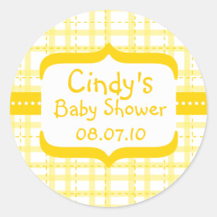 Autocollant de baby shower