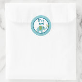 Autocollant de Baby shower de Parade animale APK#4 (Sac)