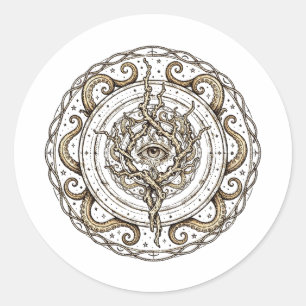 Autocollant de badge du Signe des Anciens