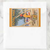 Autocollant de bagage vintage rétro (Sac)