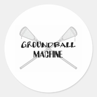 Autocollant de balle de fond Lacrosse Smack LAX