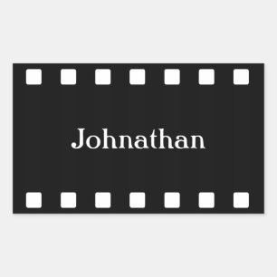 Autocollant de bande de film personnalisé