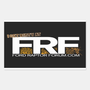 Autocollant de bande de roulement de boue de FRF