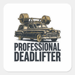 Autocollant de barre Hearse pour Deadlifter profes