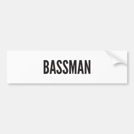 Autocollant de Bassman (Devant)