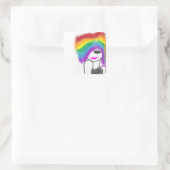 Autocollant de beauté coloré (Sac)