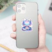 Autocollant de bébé dragon pastel mignon (Téléphone)