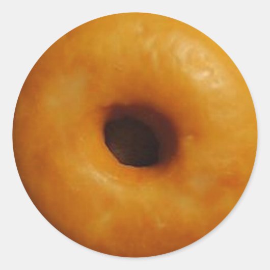 Autocollant de beignet vitré (Devant)
