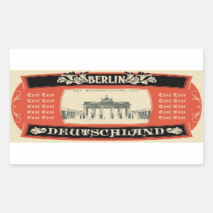 Autocollant de Berlin