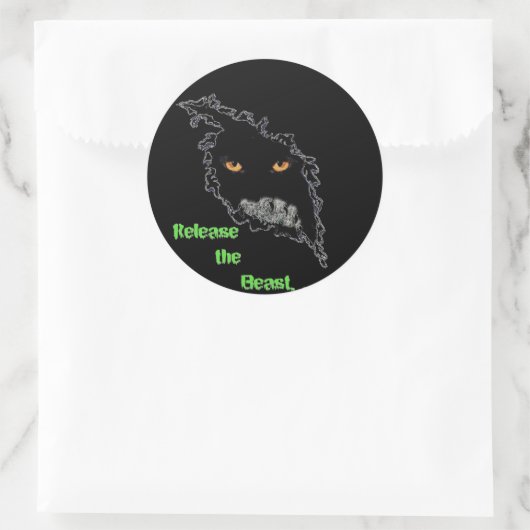 Autocollant de bête Lincoln Lynx (Sac)