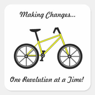 Autocollant de bicyclette