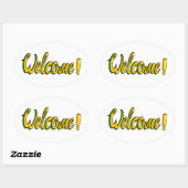 autocollant de bienvenue (Feuille)