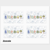 Autocollant de biologie (Feuille)