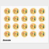 Autocollant de biscuits. (Feuille)
