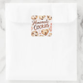 Autocollant de biscuits faits maison, cadeau de bo (Sac)