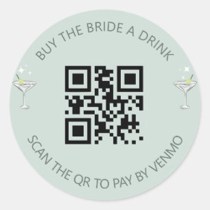 Autocollant de boisson pour enterrement de vie de 