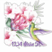 Autocollant de boîte aux lettres Hummingbird (Devant)