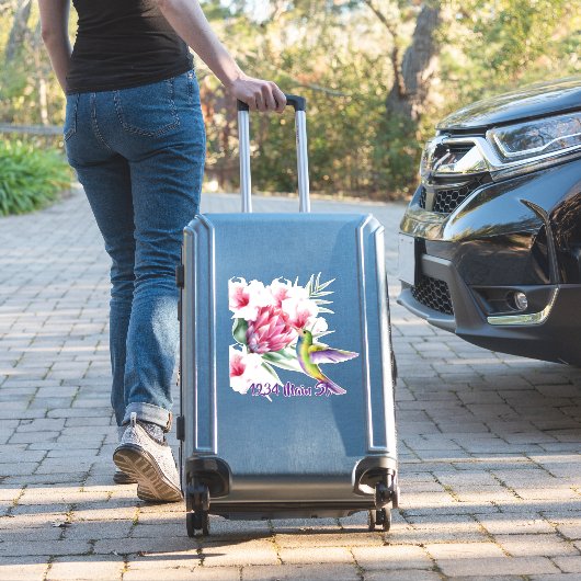 Autocollant de boîte aux lettres Hummingbird (Valise Insitu)