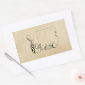 Autocollant de boîte Outcault "Ex Libris" (Enveloppe)