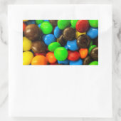 Autocollant de bonbons colorés (Sac)