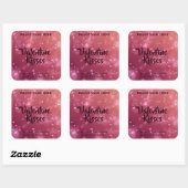 Autocollant de bougie chic pour la Saint-Valentin (Feuille)