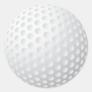 Autocollant de boule de golf