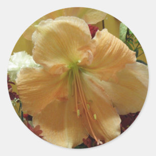Autocollant de bouquet rose Lily
