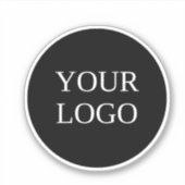 Autocollant de bouteille d'eau de marque logo pers (Devant)