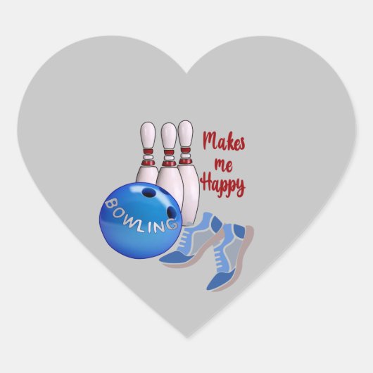 Autocollant de bowling (Devant)